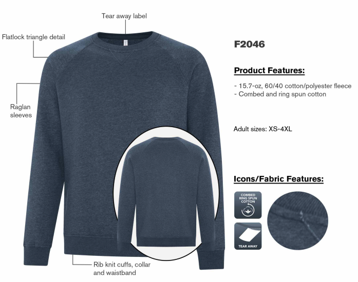 Adult Premium Sweatshirt (F2046)