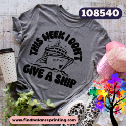This Week I Don't Give A Ship